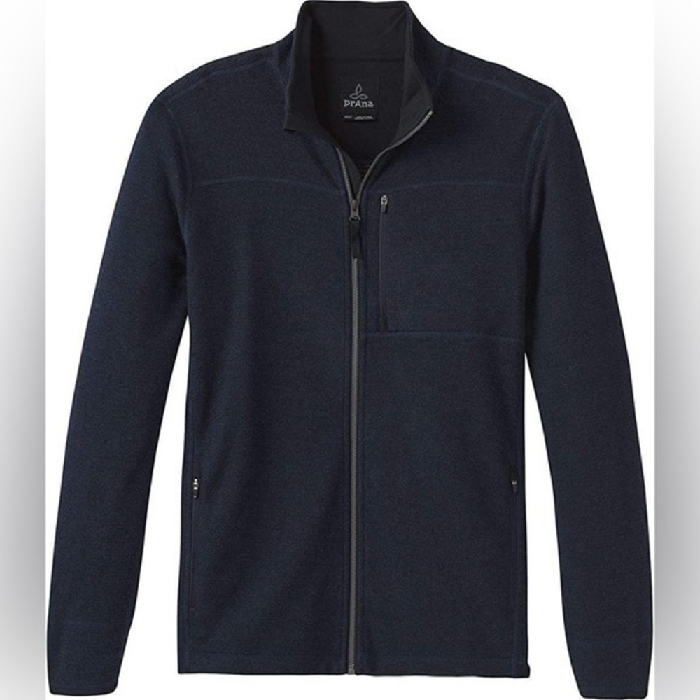 Prana men’s full zip jacket Large